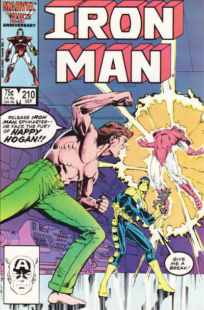 Iron Man #210 [Direct]-Near Mint (9.2 - 9.8)