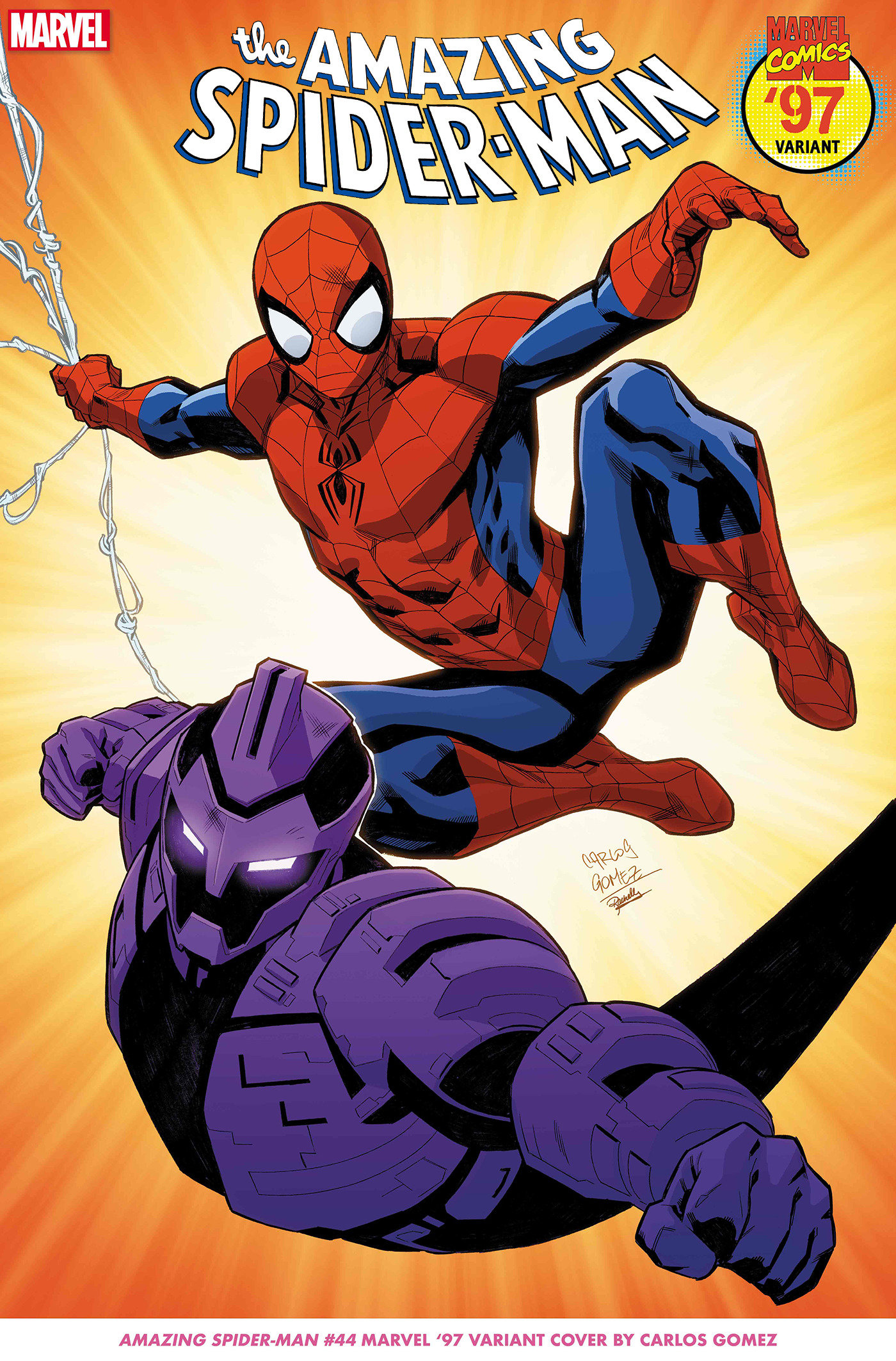 Amazing Spider-Man #44 Carlos Gomez Marvel 97 Variant (Gang War)