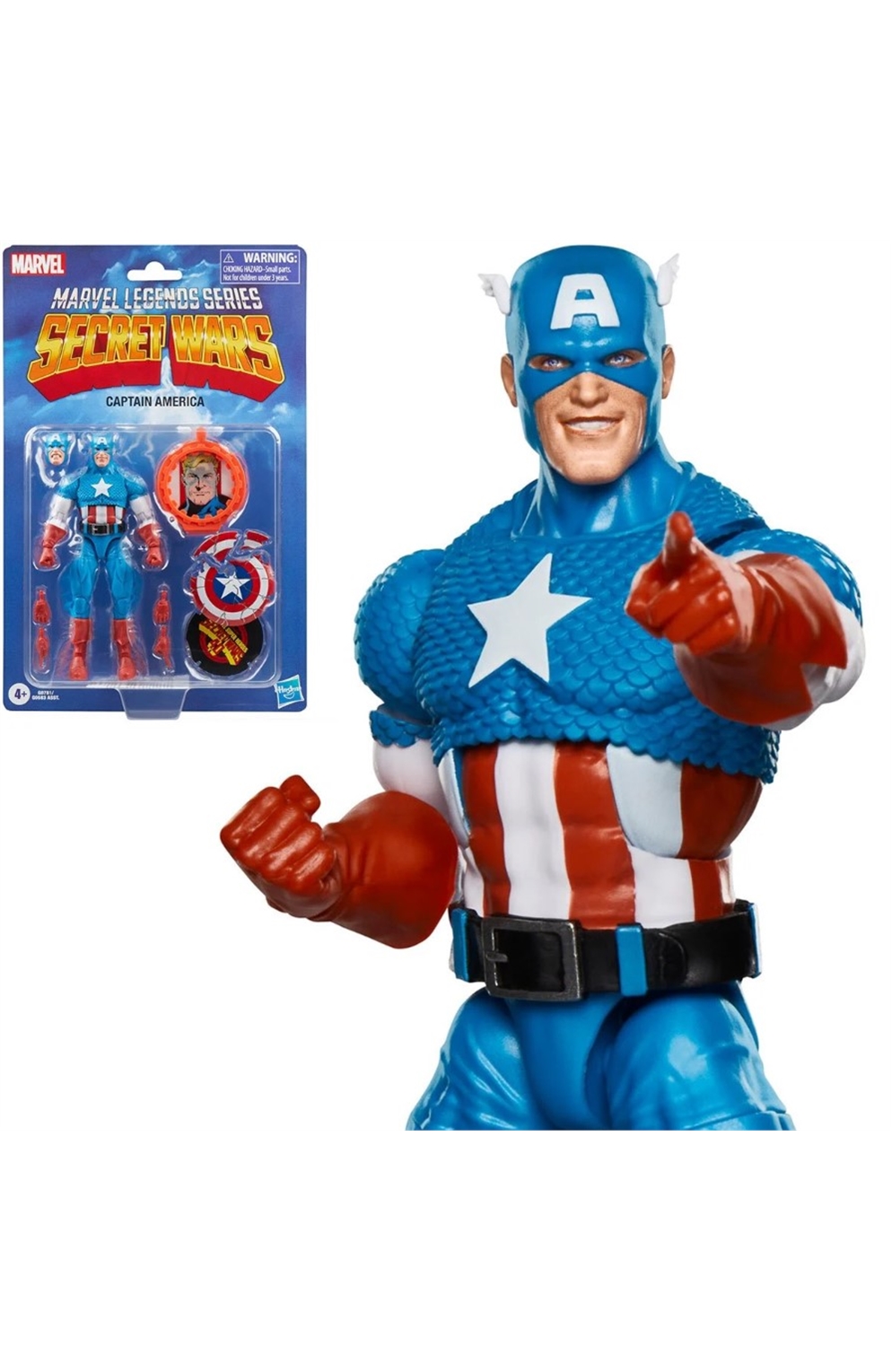 Secret Wars Marvel Legends Captain America 6-Inch Action Figure
