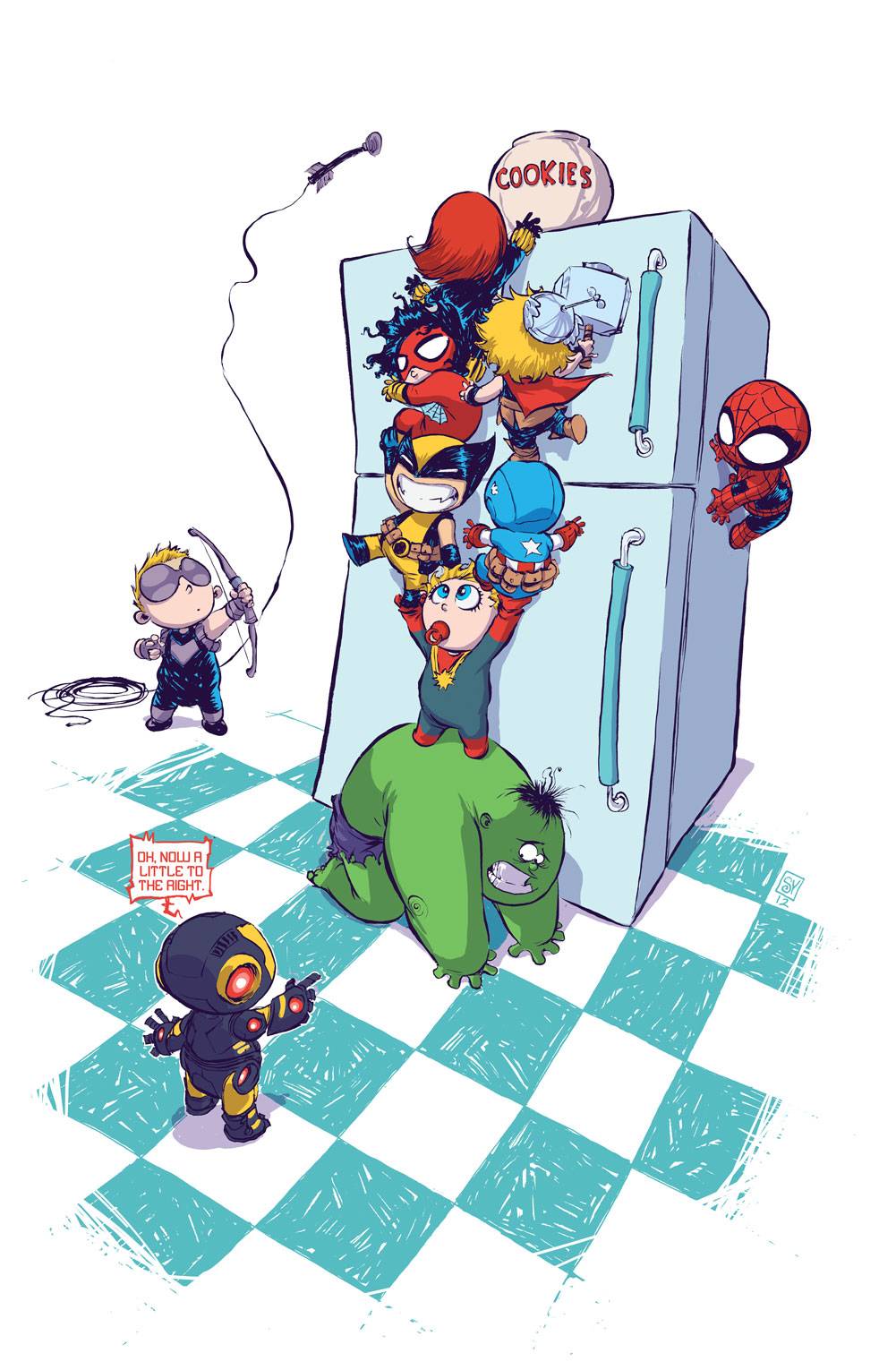 Avengers #1 (Young Variant) (2012)