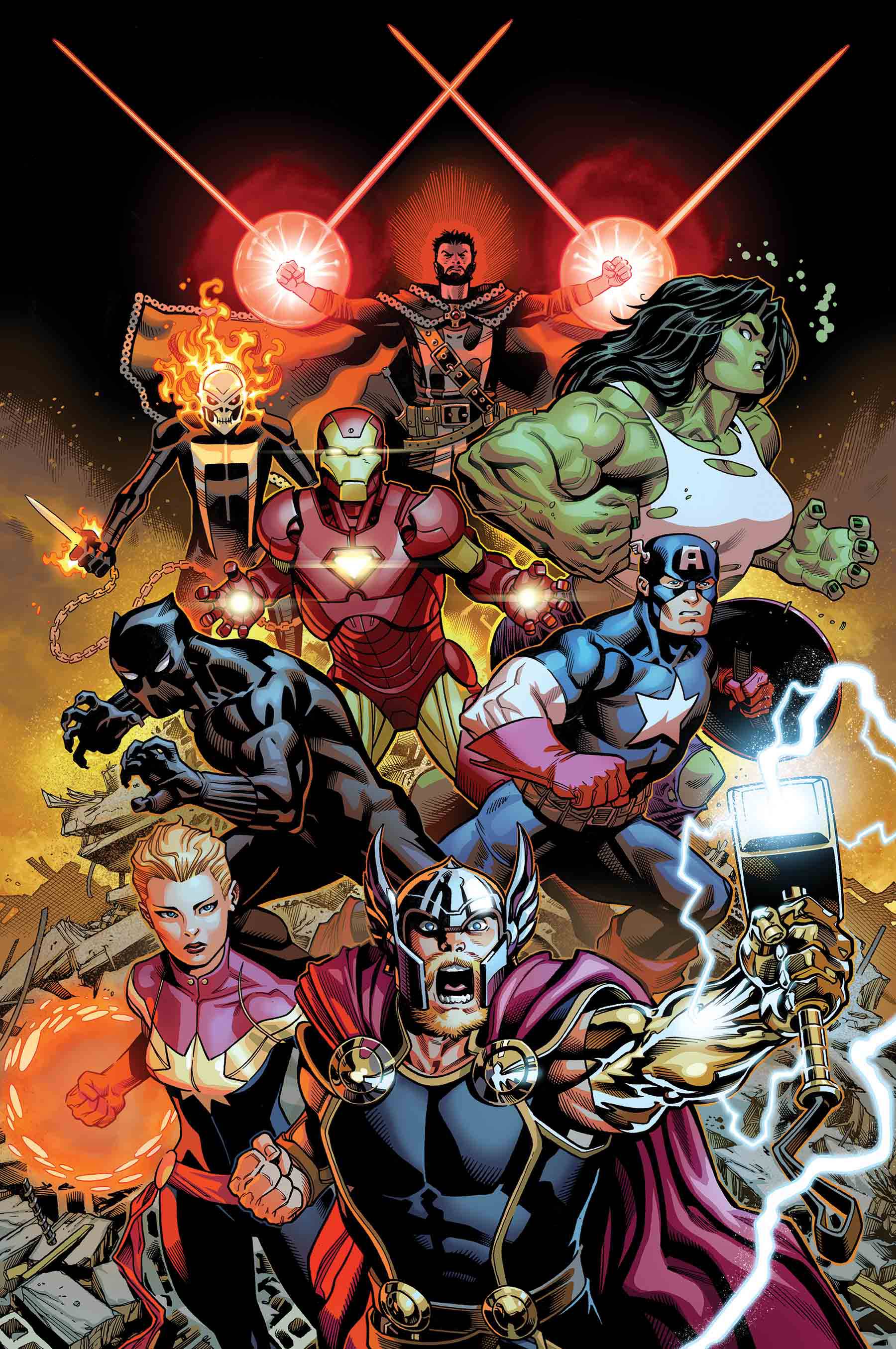 Avengers #1 By Mcguinness Poster