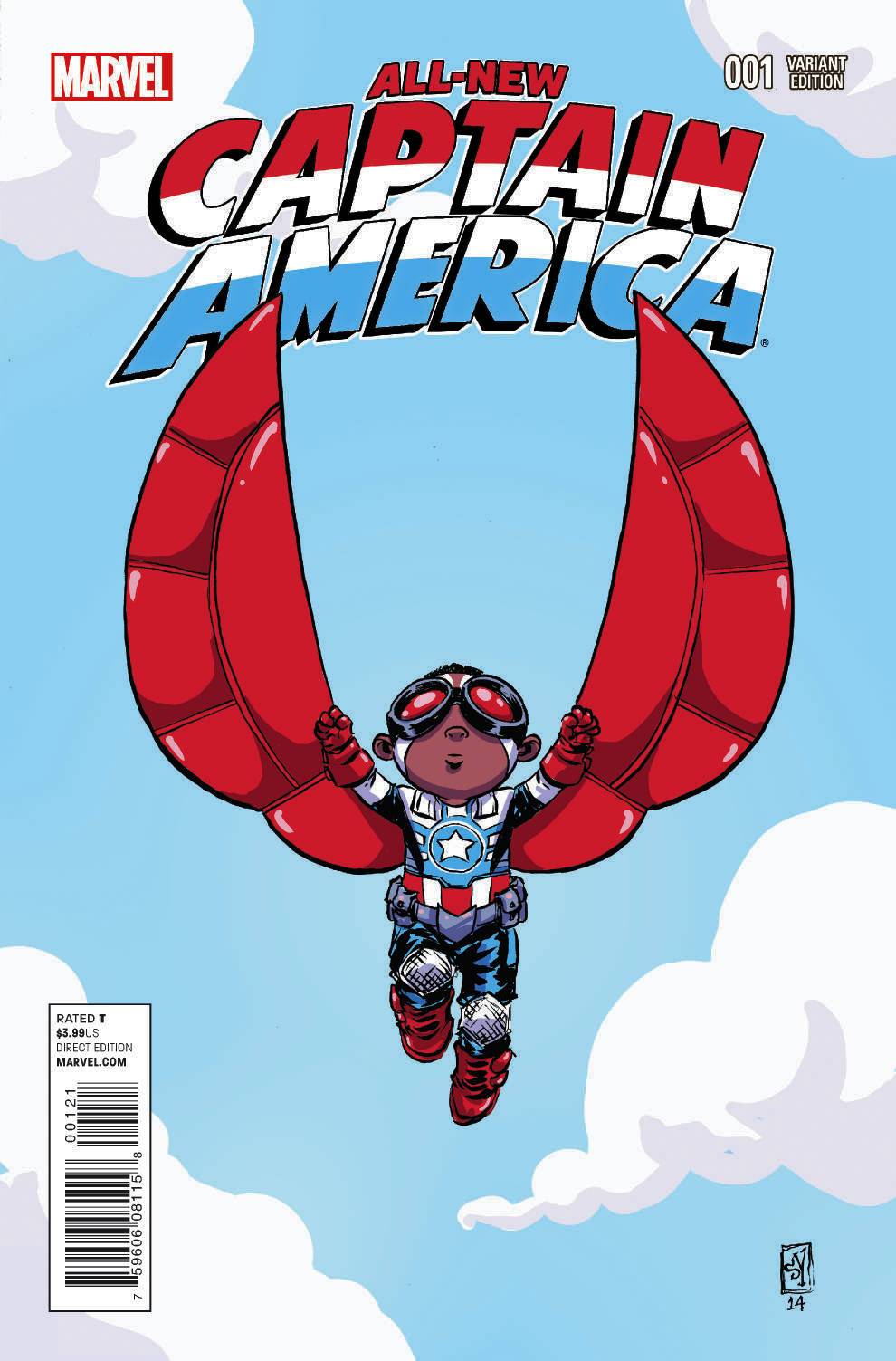 All New Captain America #1 Young Variant