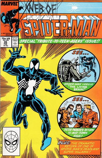 Web of Spider-Man #35 [Direct]-Fine (5.5 – 7)
