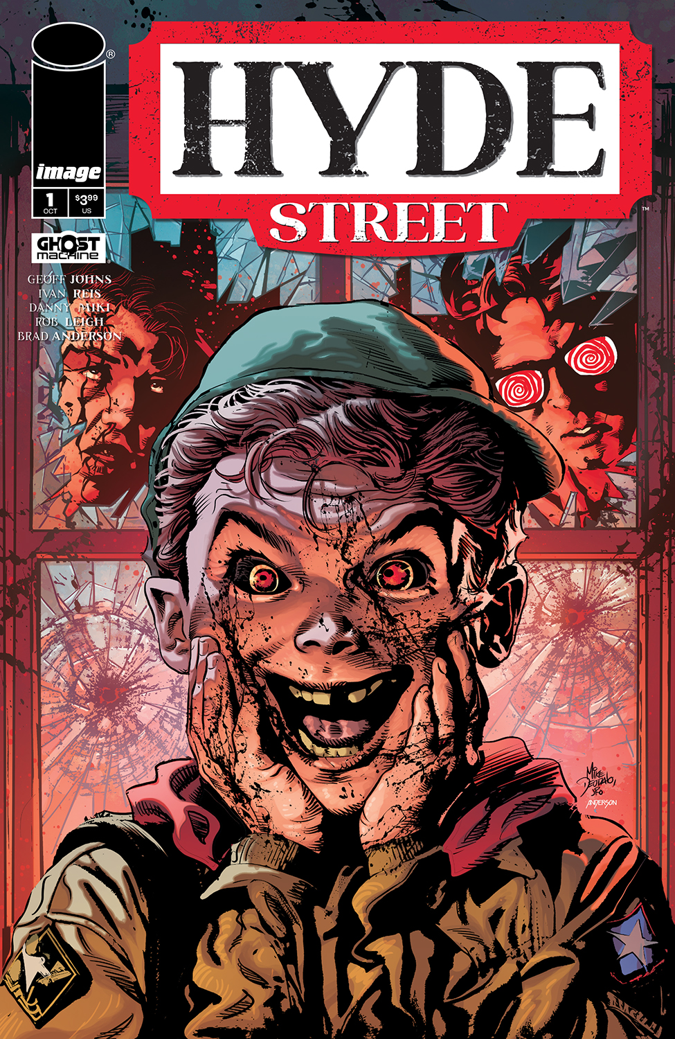 Hyde Street #1 Cover D 1 for 50 Incentive Mike Deodato & Brad Anderson Variant