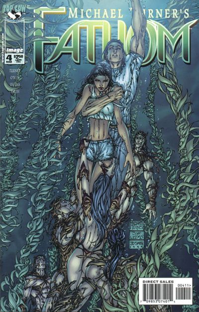 Fathom #4 [Turner/Silvestri (Green Logo)](1998)-Near Mint (9.2 - 9.8)