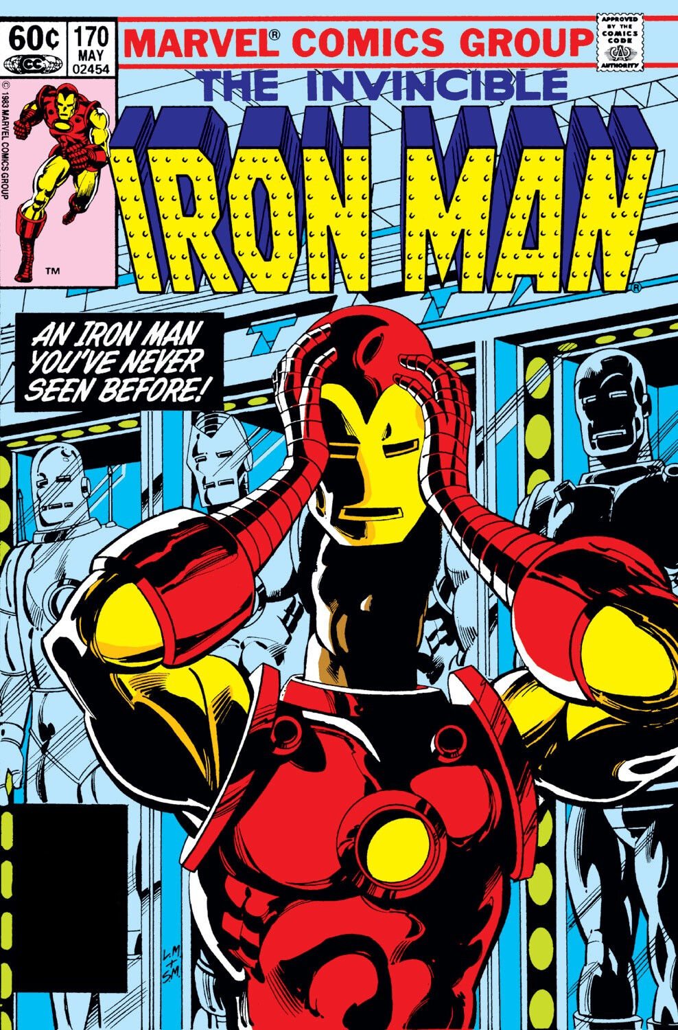 Iron Man Volume 1 #170 (News Stand)