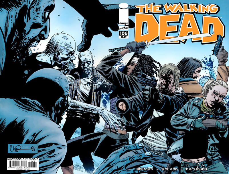 Walking Dead #106 Cover A Adlard & Rathburn