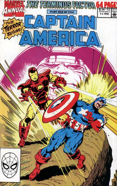 Captain America Annual #9 [Direct]-Fine (5.5 – 7)