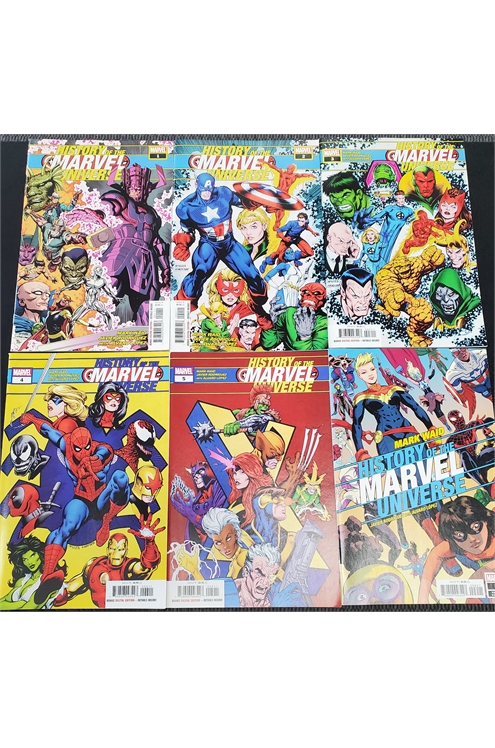 History of The Marvel Universe #1-6(2019) Set