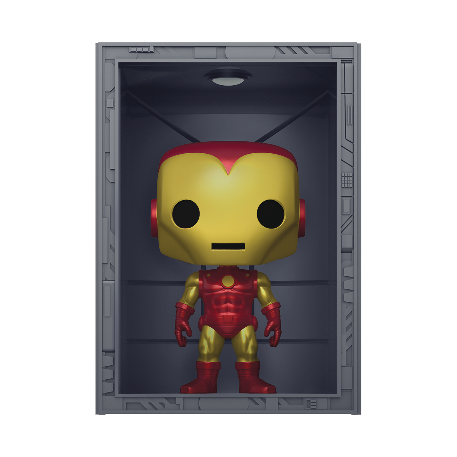 Pop Deluxe Marvel Hall of Armor Iron Man Mdl4 Px Vinyl Figure