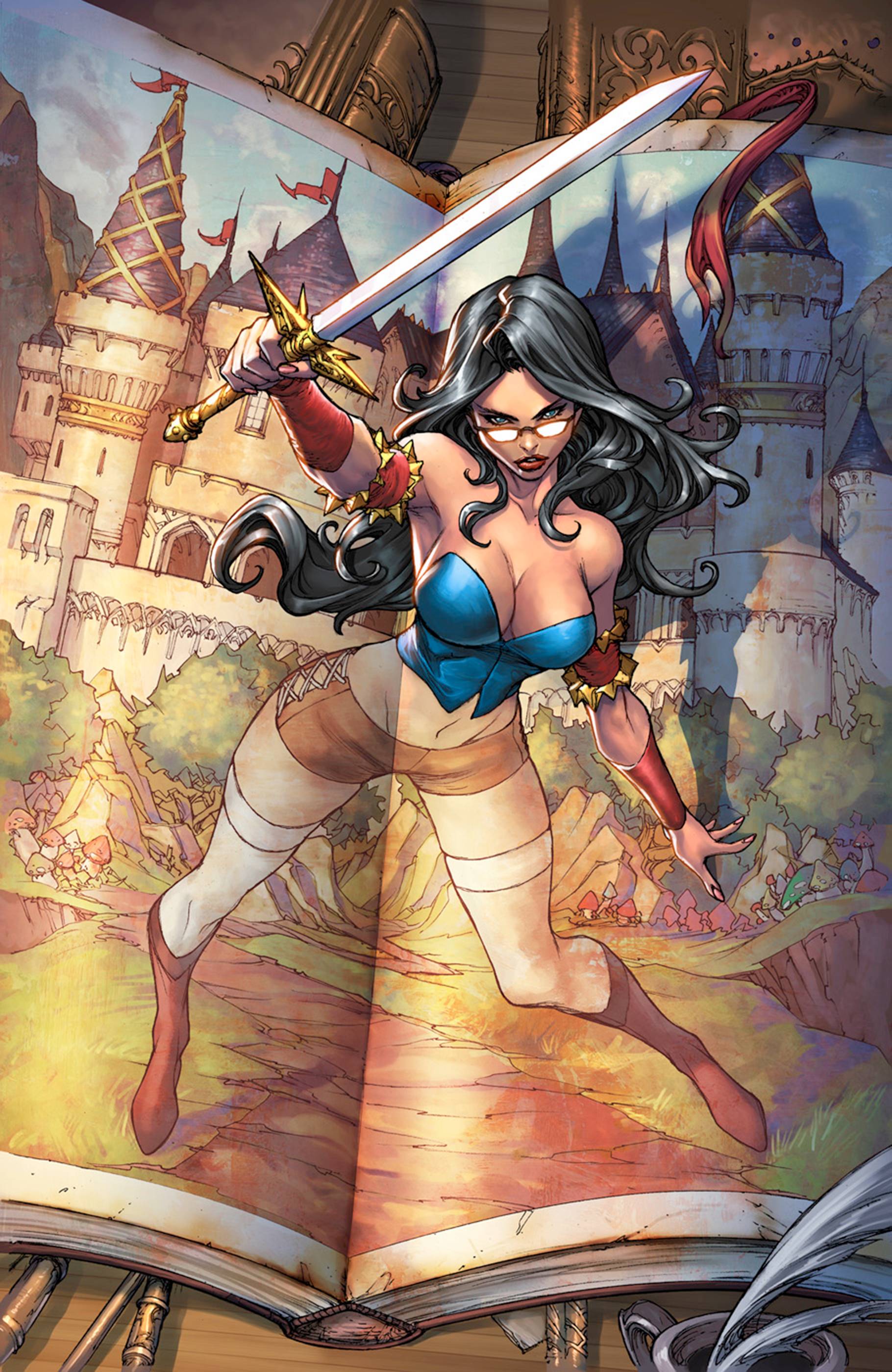 Grimm Fairy Tales Snow White Vs Snow White #1 A Cover Pantalena