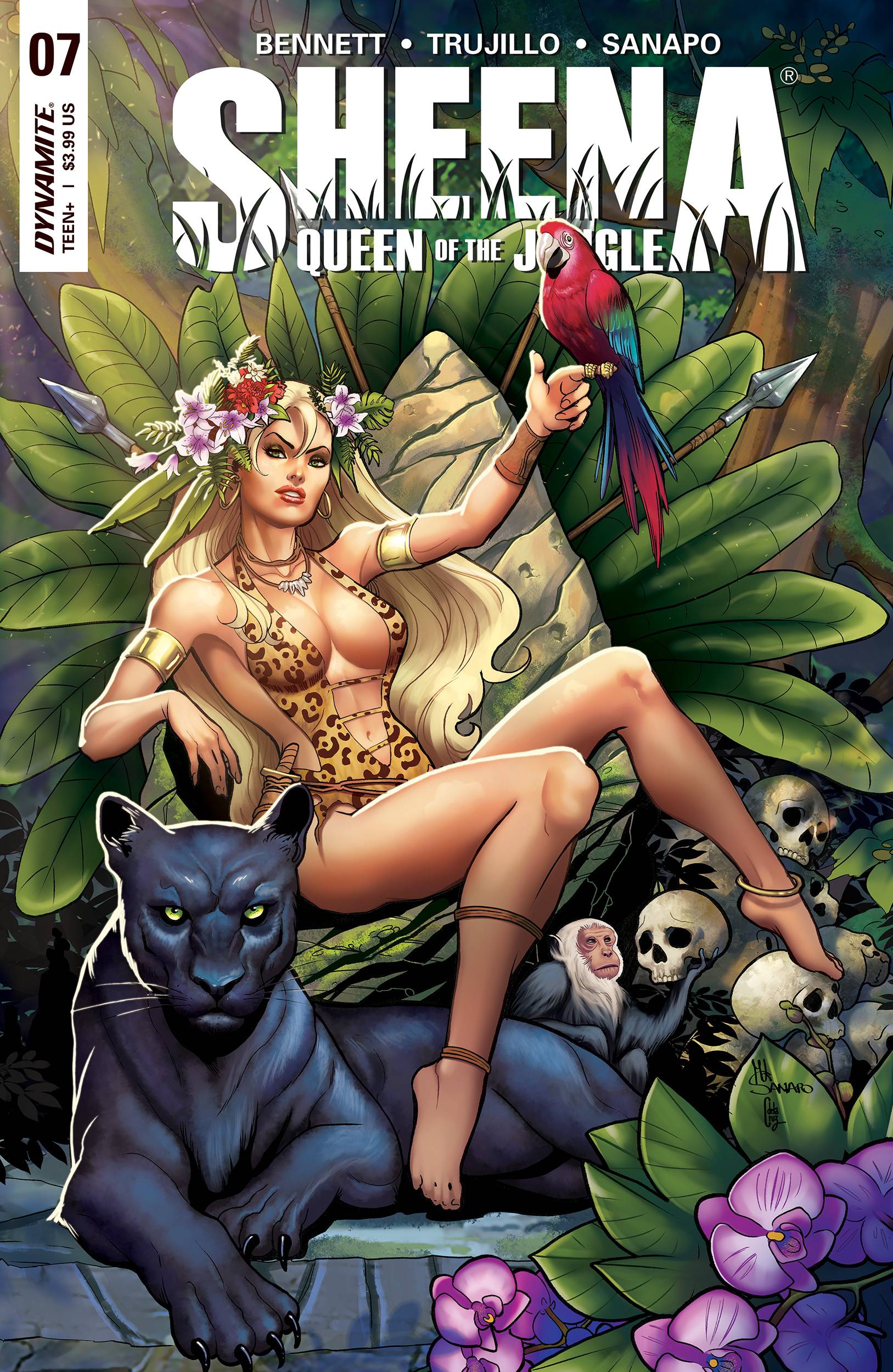 Sheena #7 Cover A Sanapo