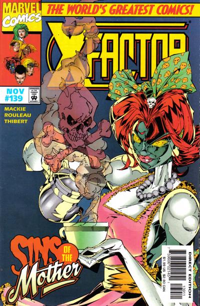 X-Factor #139 [Direct Edition]-Fine (5.5 – 7)