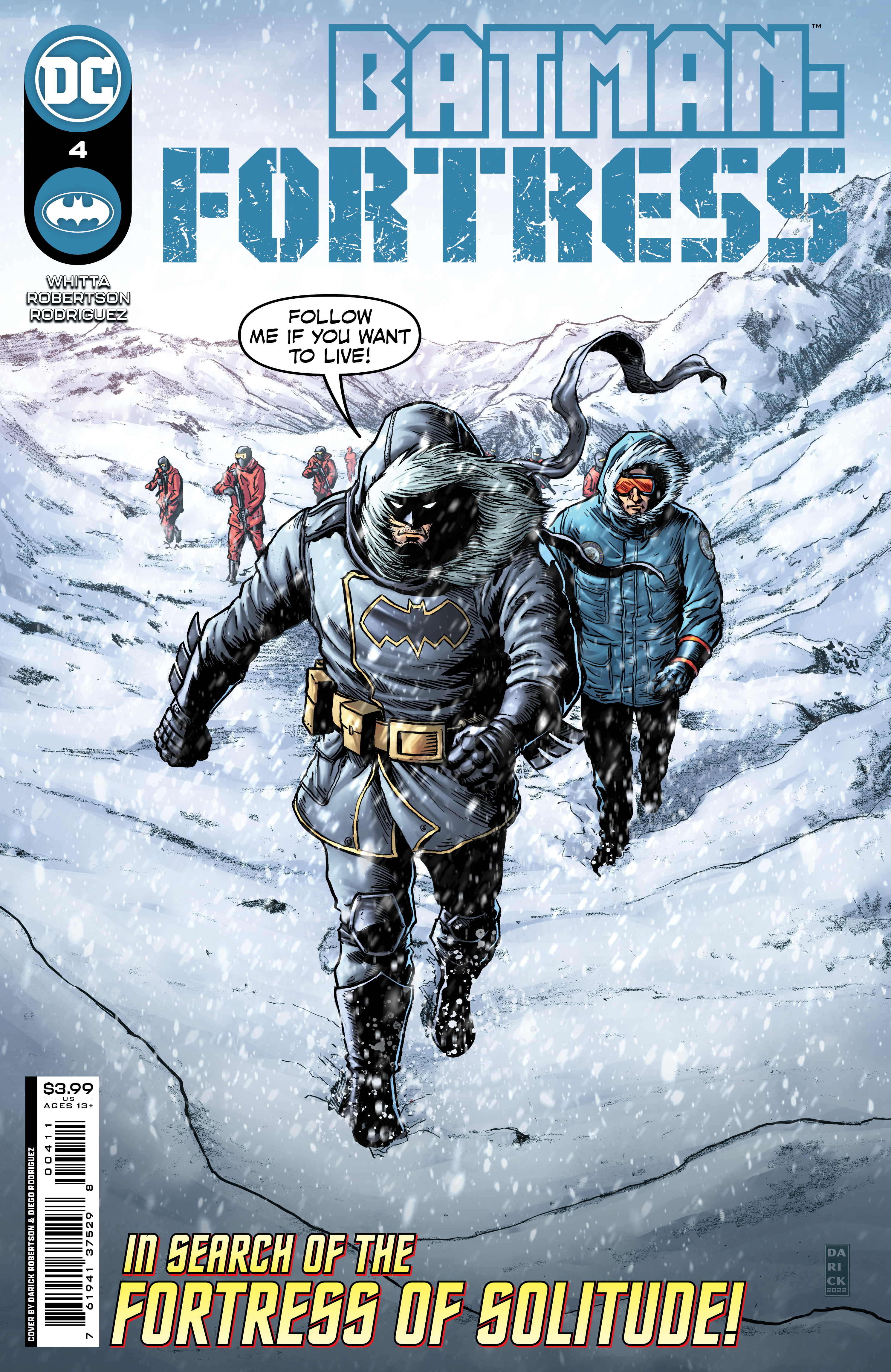 Batman Fortress #4 Cover A Darick Robertson (Of 8)
