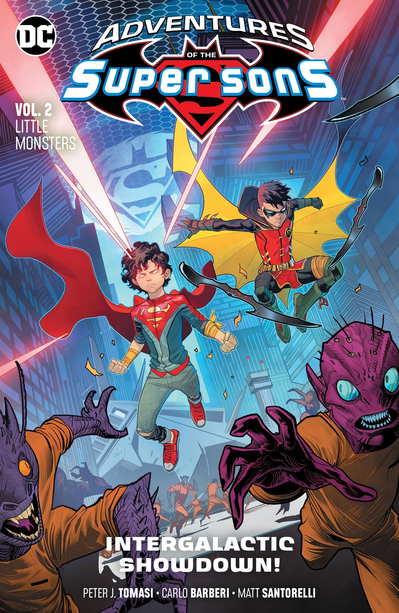 Adventures of the Super Sons Graphic Novel Volume 2 Little Monsters