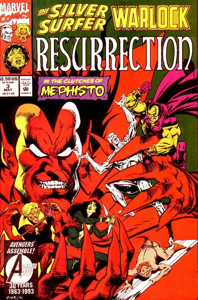 Silver Surfer / Warlock: Resurrection #3-Very Fine (7.5 – 9)