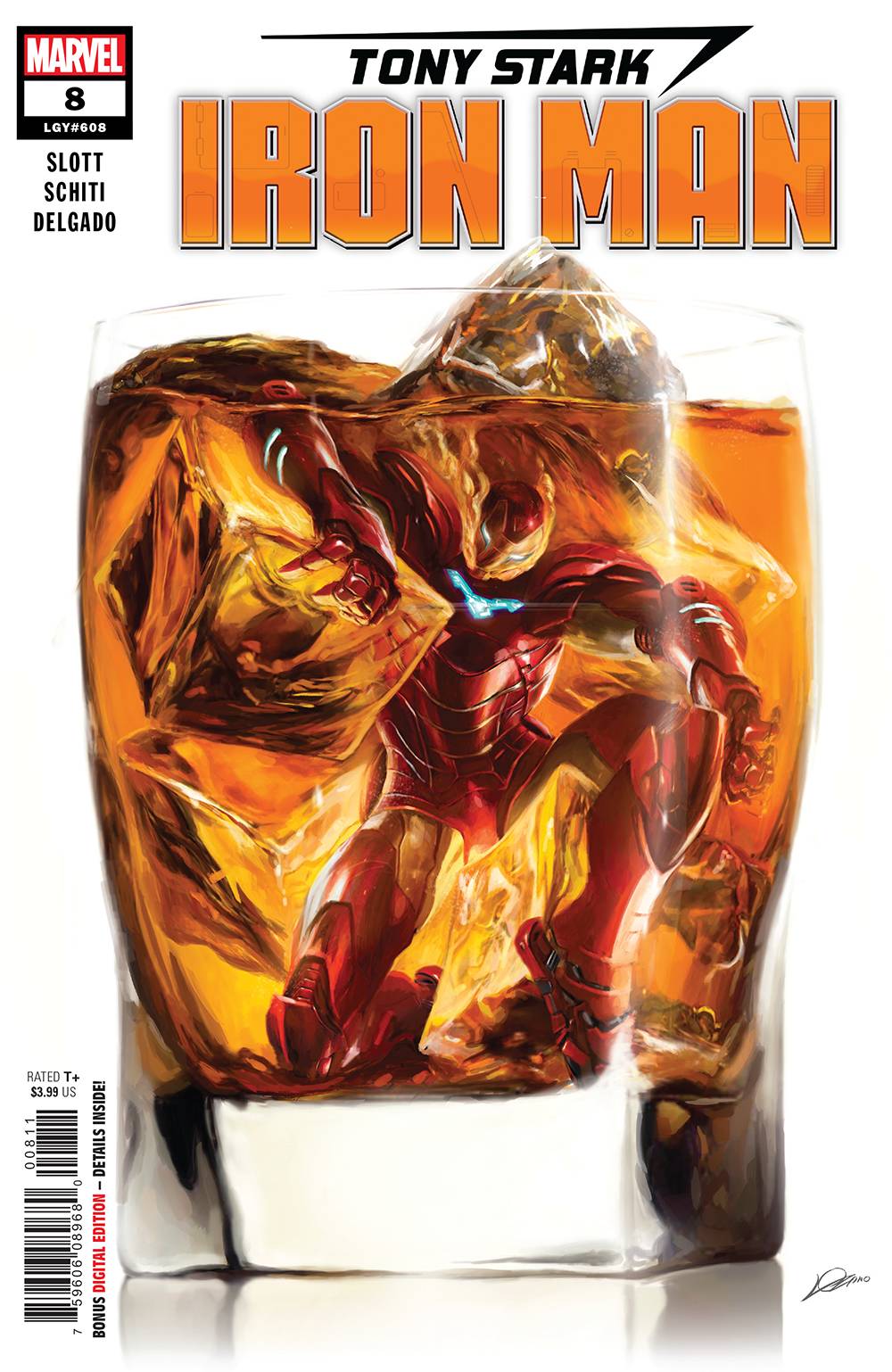 Tony Stark Iron Man #8 (2018)