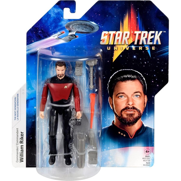 Star Trek The Next Generation Commander Riker Action Figure