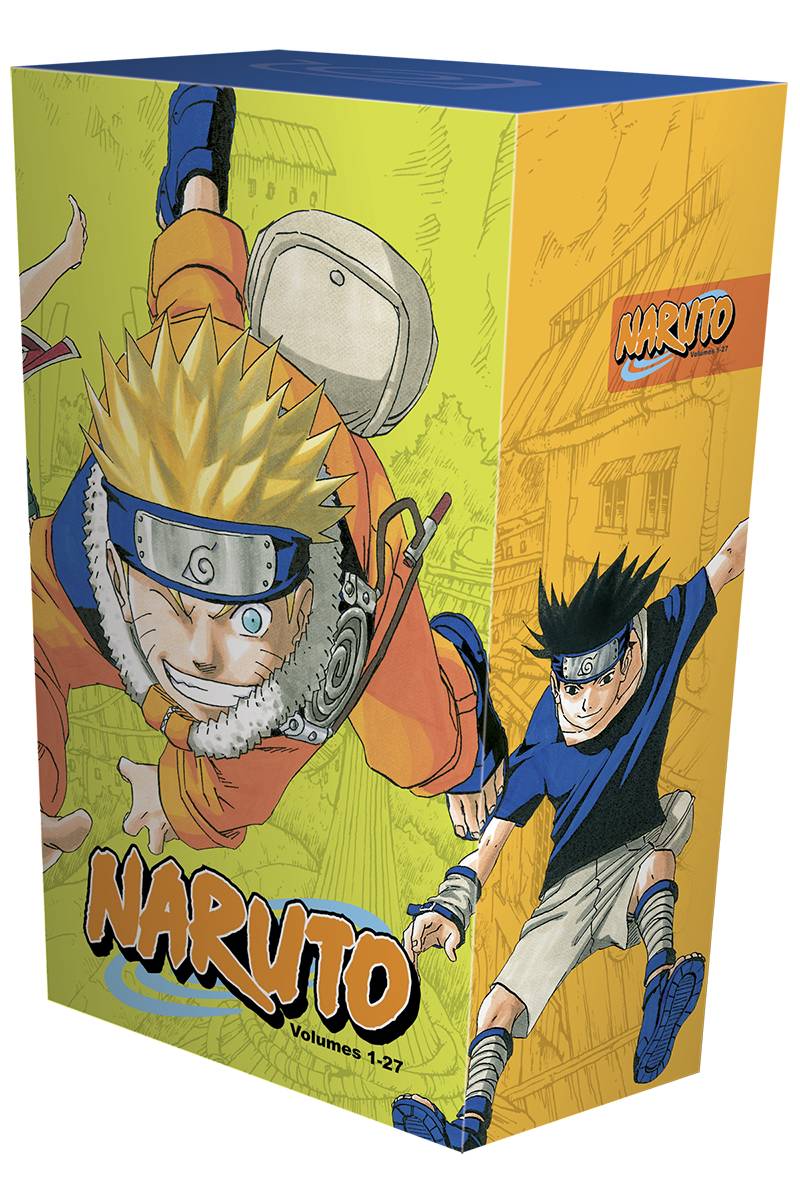 Naruto Manga Box Set 1 Volumes 1-27 (Latest Printing) #1