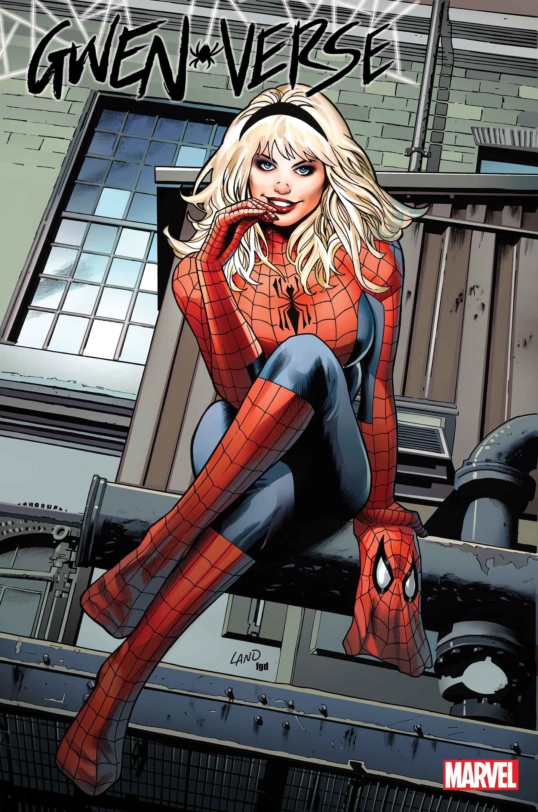 Spider-Gwen Gwenverse #4 Land Homage Variant (Of 5)