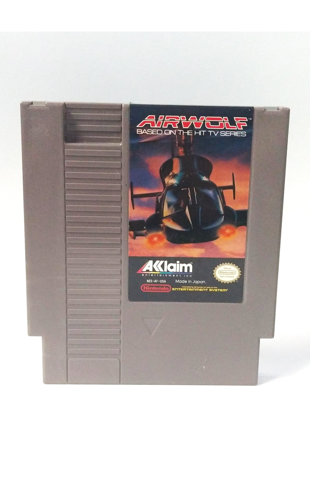 Nintendo Nes Airwolf Cartridge Only (Excellent)