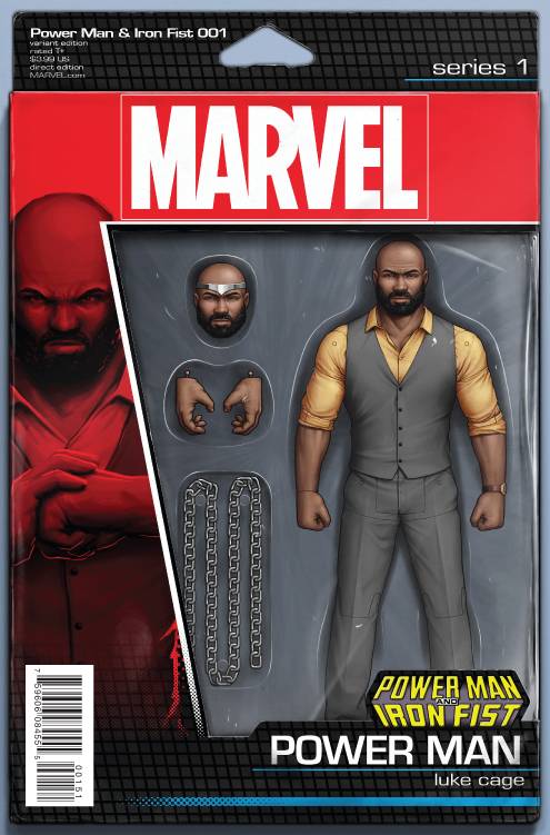 Power Man And Iron Fist #1 (Christopher Pm Action Figure Variant) (2016)