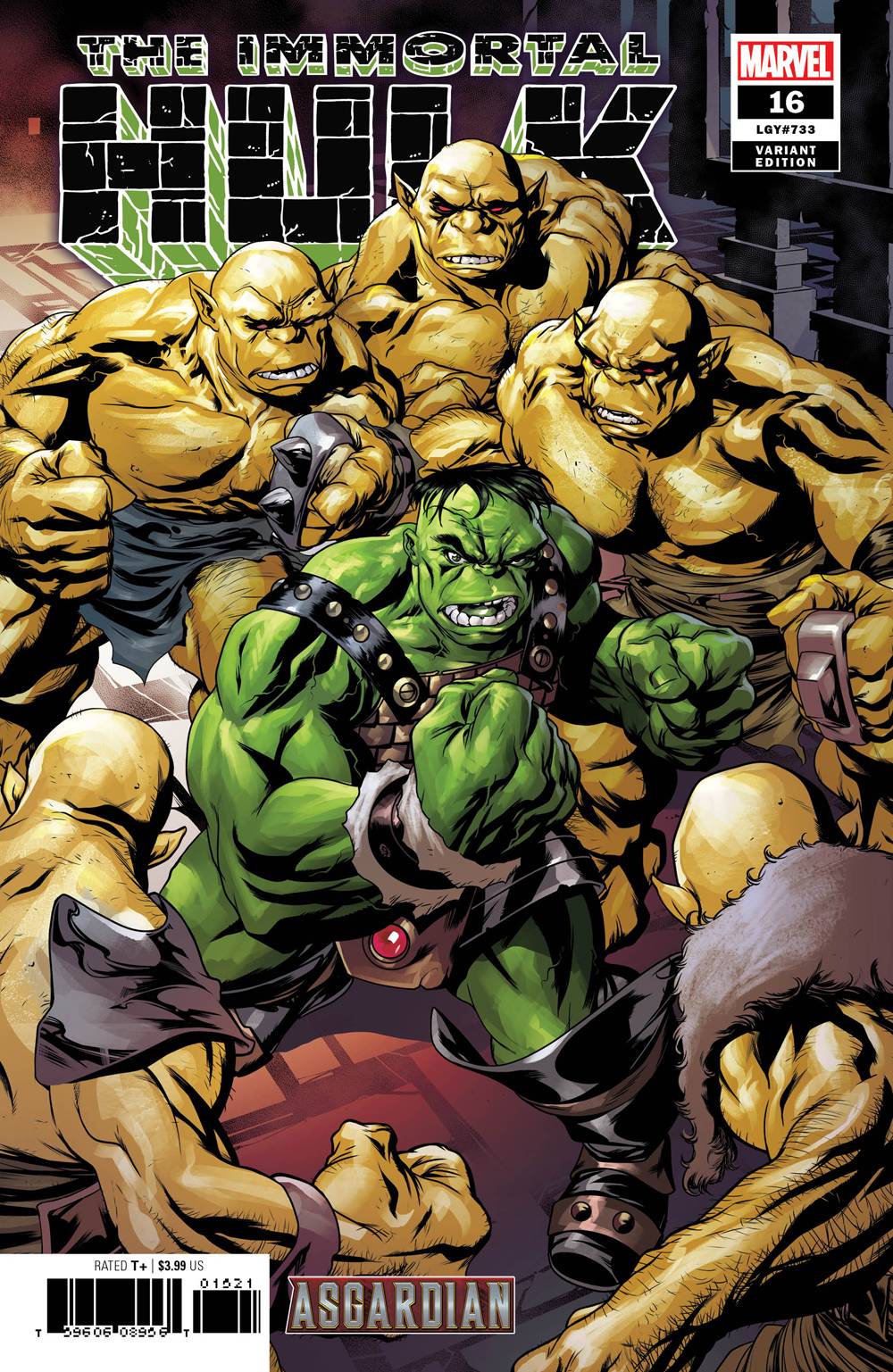 Immortal Hulk #16 Mckone Asgardian Variant (2018)