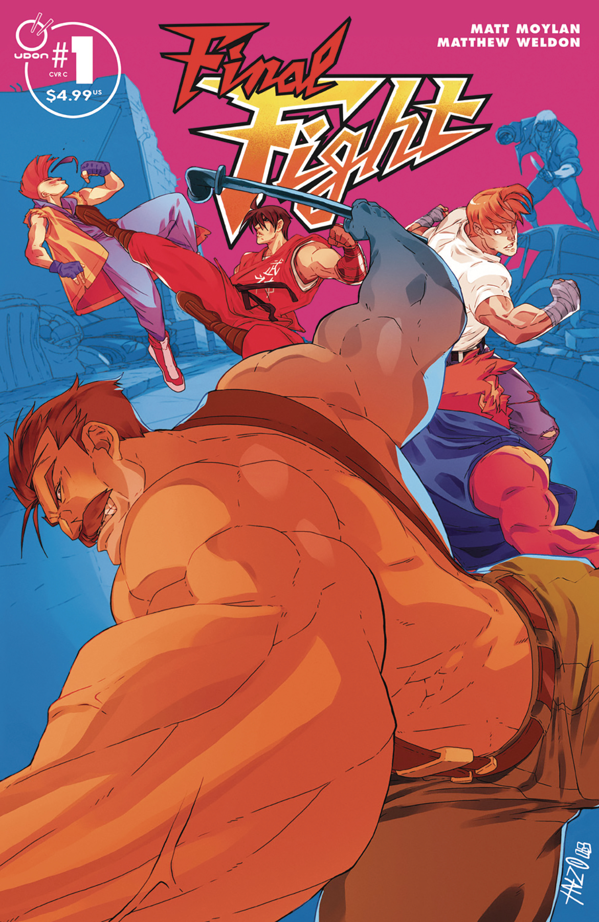 Final Fight #1 Cover C Steinbach (Of 4)