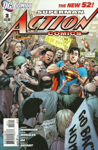 Action Comics #3-Near Mint (9.2 - 9.8)