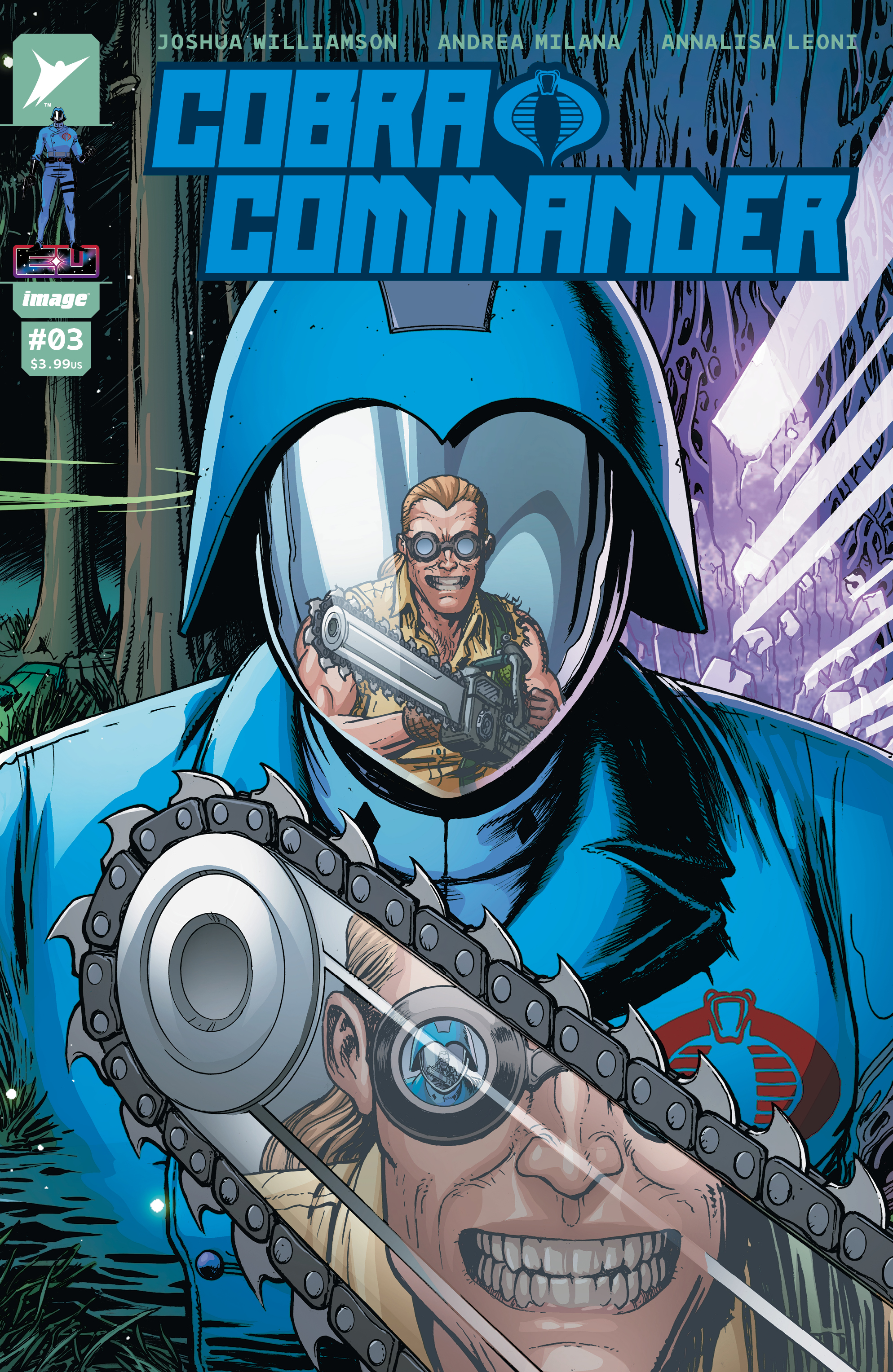 Cobra Commander #3 Cover C 1 for 10 Incentive Chris Burham Variant (Of 5)