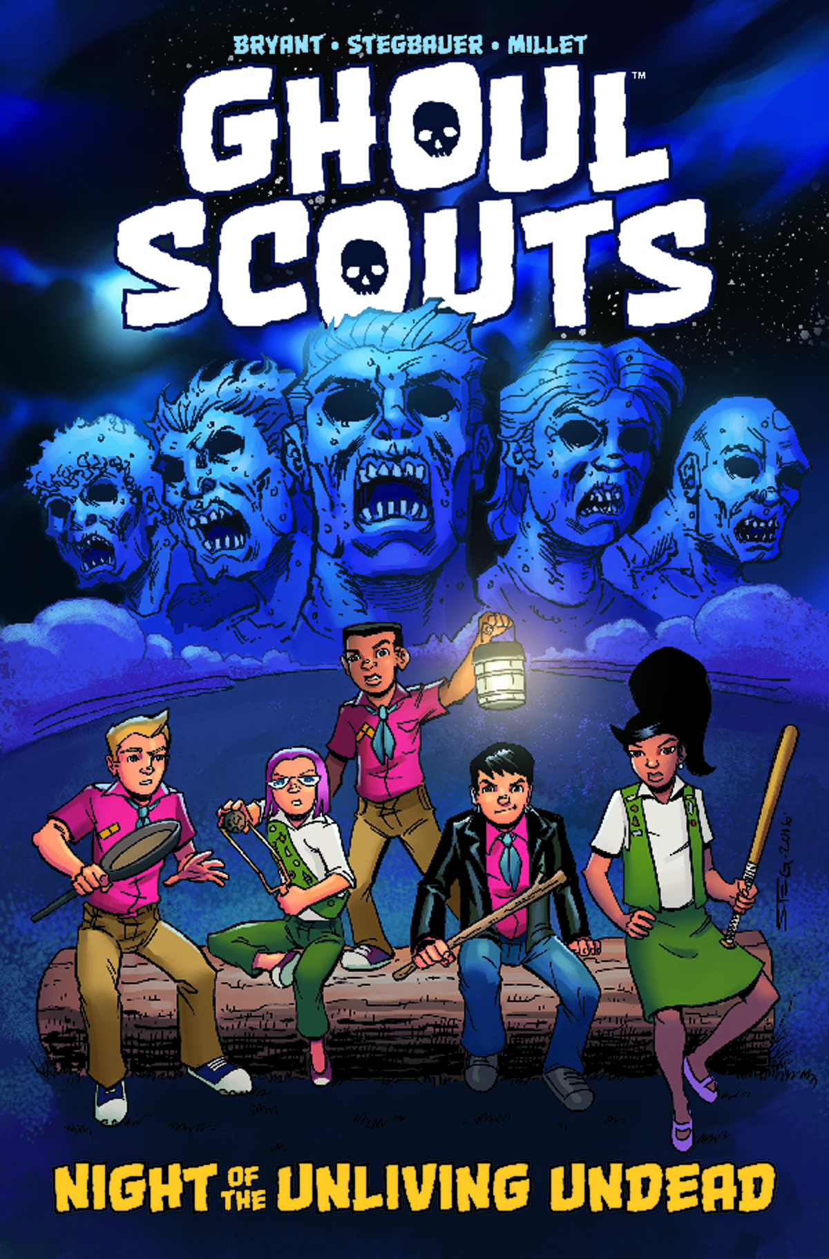Ghoul Scouts Graphic Novel Night of the Unliving Undead