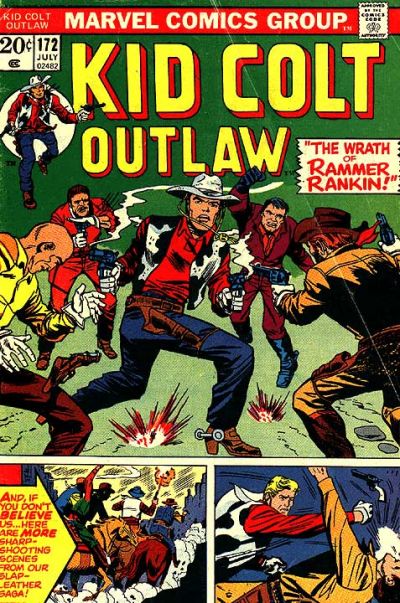 Kid Colt Outlaw #172 - Vg-