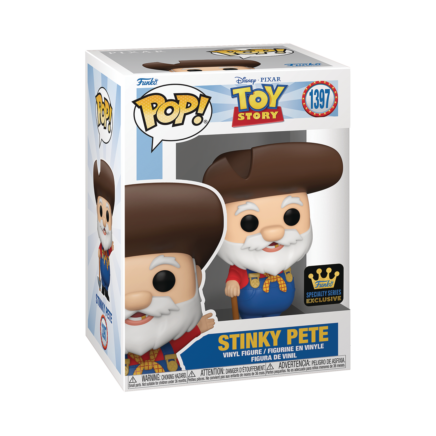 Pop Disney Toy Story Stinky Pete Vinyl Figure