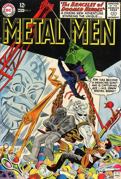 Metal Men #4 (1963)-Very Good (3.5 – 5)