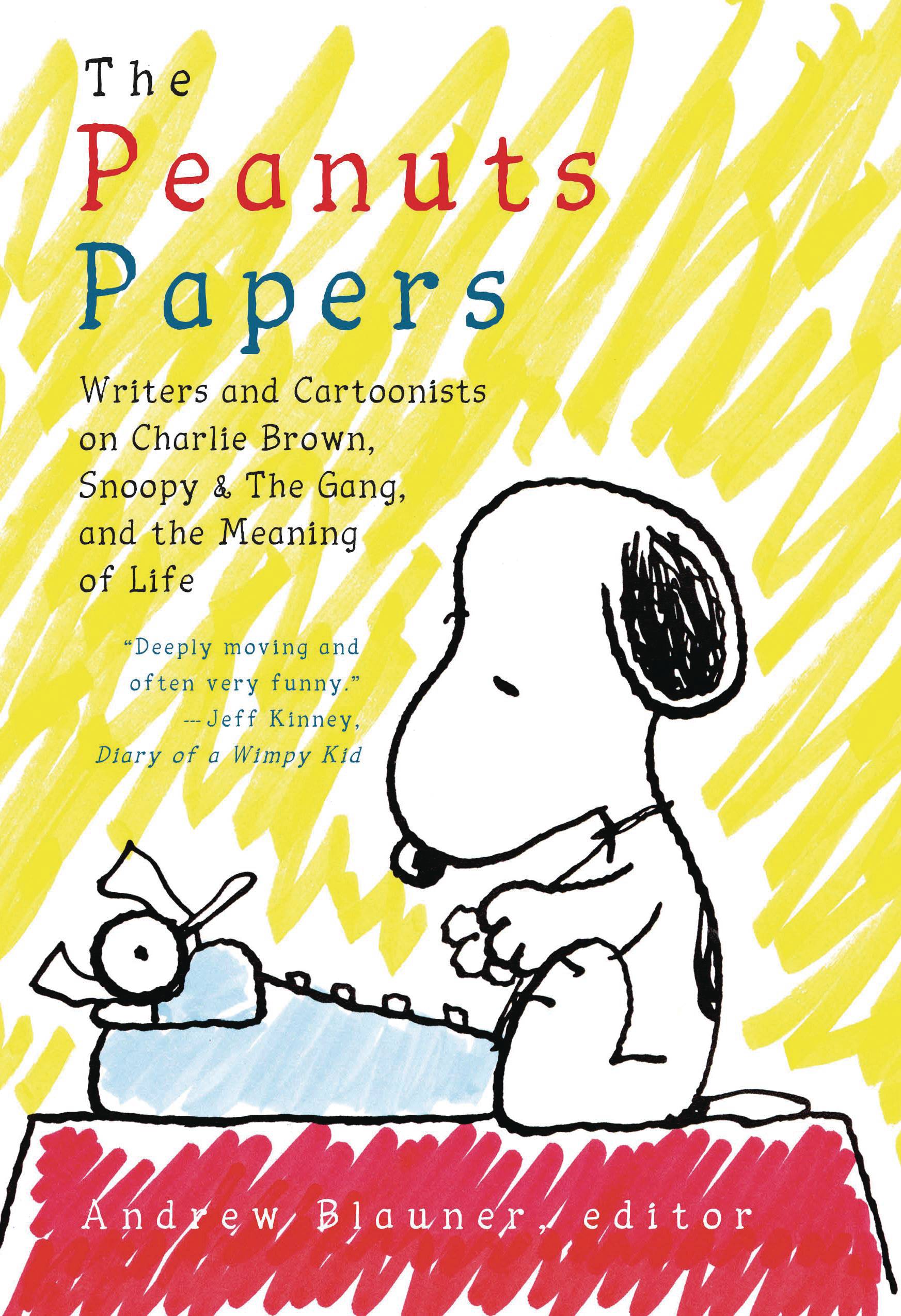 Peanuts Papers Charlie Brown Snoopy & Meaning of Life