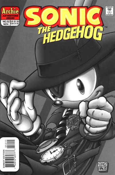 Sonic The Hedgehog #52-Very Fine (7.5 – 9)