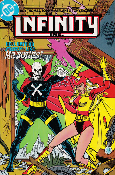 Infinity, Inc. #16-Very Fine (7.5 – 9)- 1st Appearance of Mr. Bones