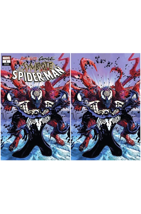 Absolute Carnage: Symbiote Spider-Man #1 Comic Mint Variant Set