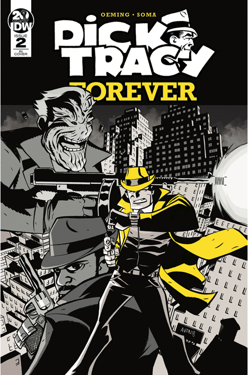 Dick Tracy Forever #2 1 for 10 Incentive Oeming