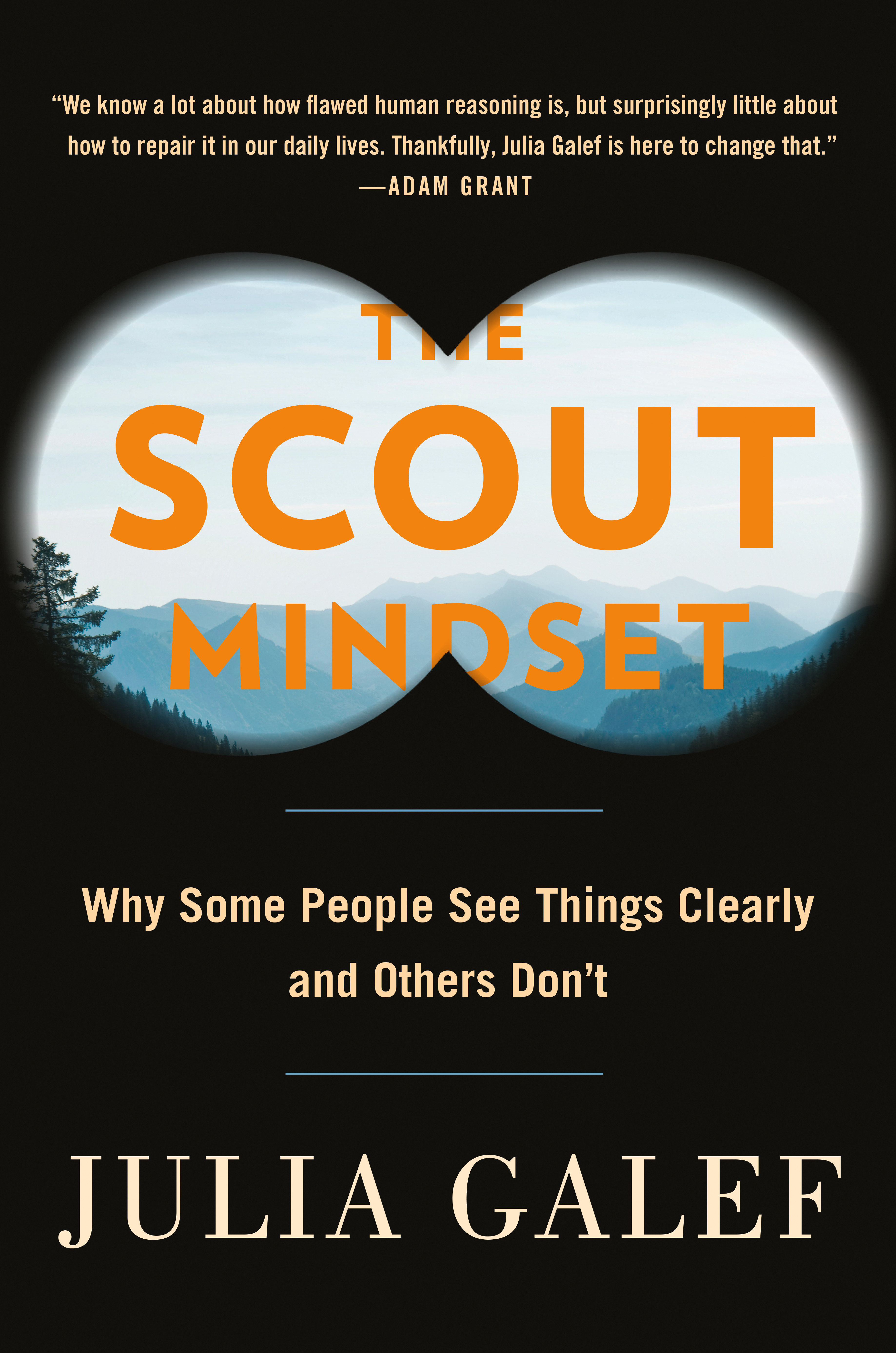 The Scout Mindset (Hardcover Book)