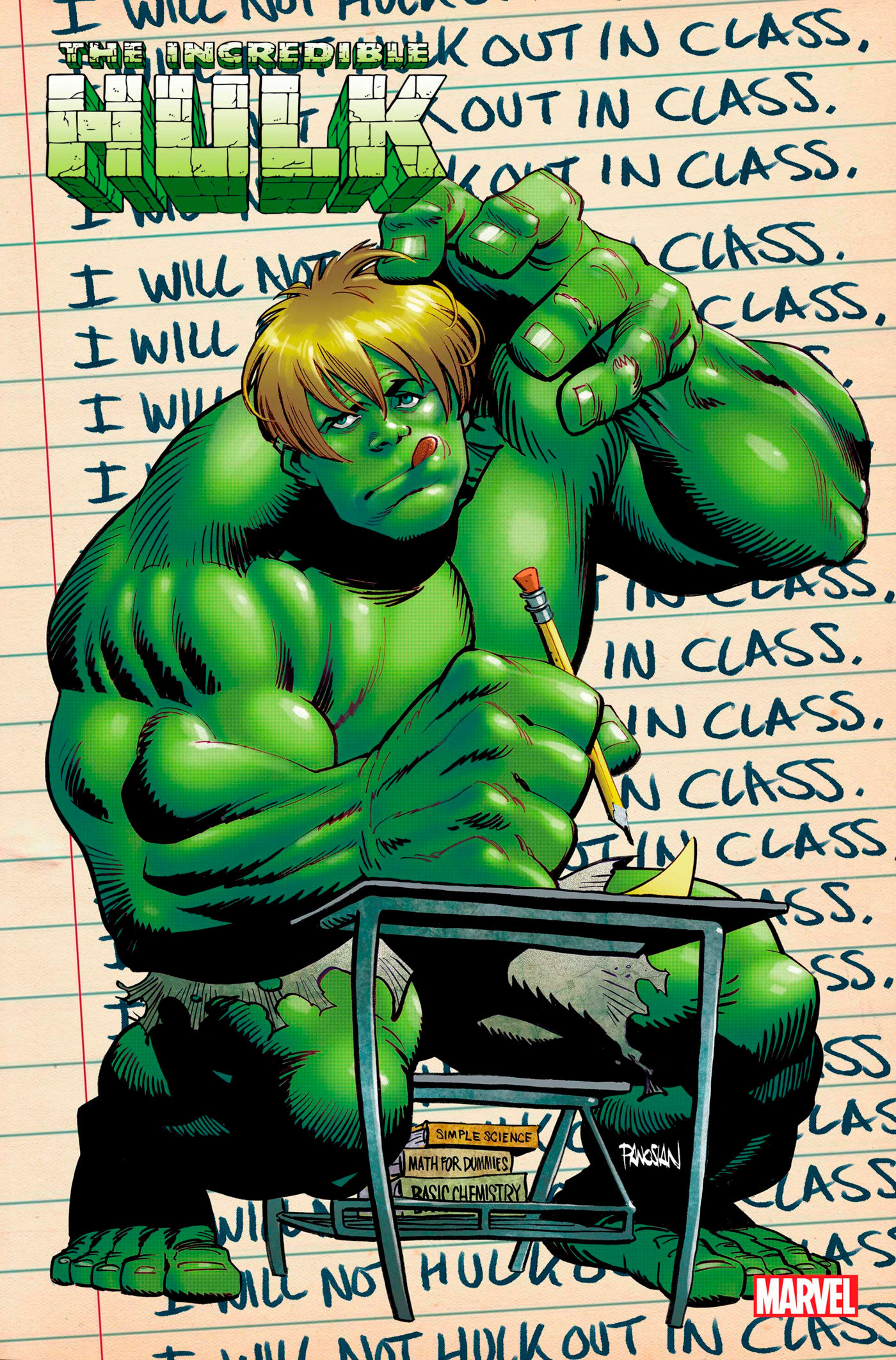 Incredible Hulk #5 Dan Panosian New Champions Variant