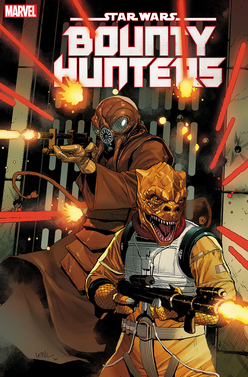 Star Wars: Bounty Hunters #19 Yu Variant Wobh