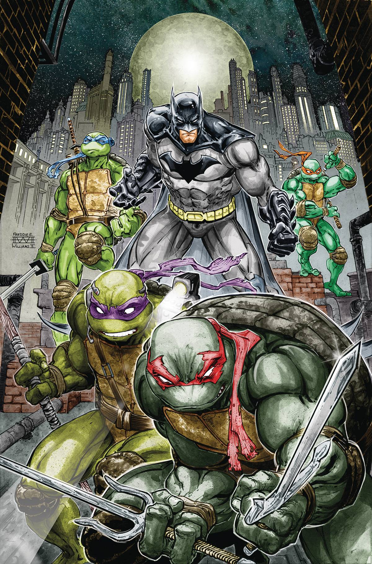 Batman Teenage Mutant Ninja Turtles Directors Cut #1