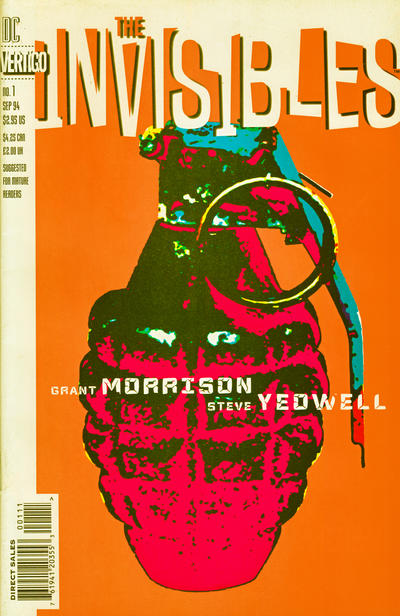 The Invisibles #1-Near Mint (9.2 - 9.8)