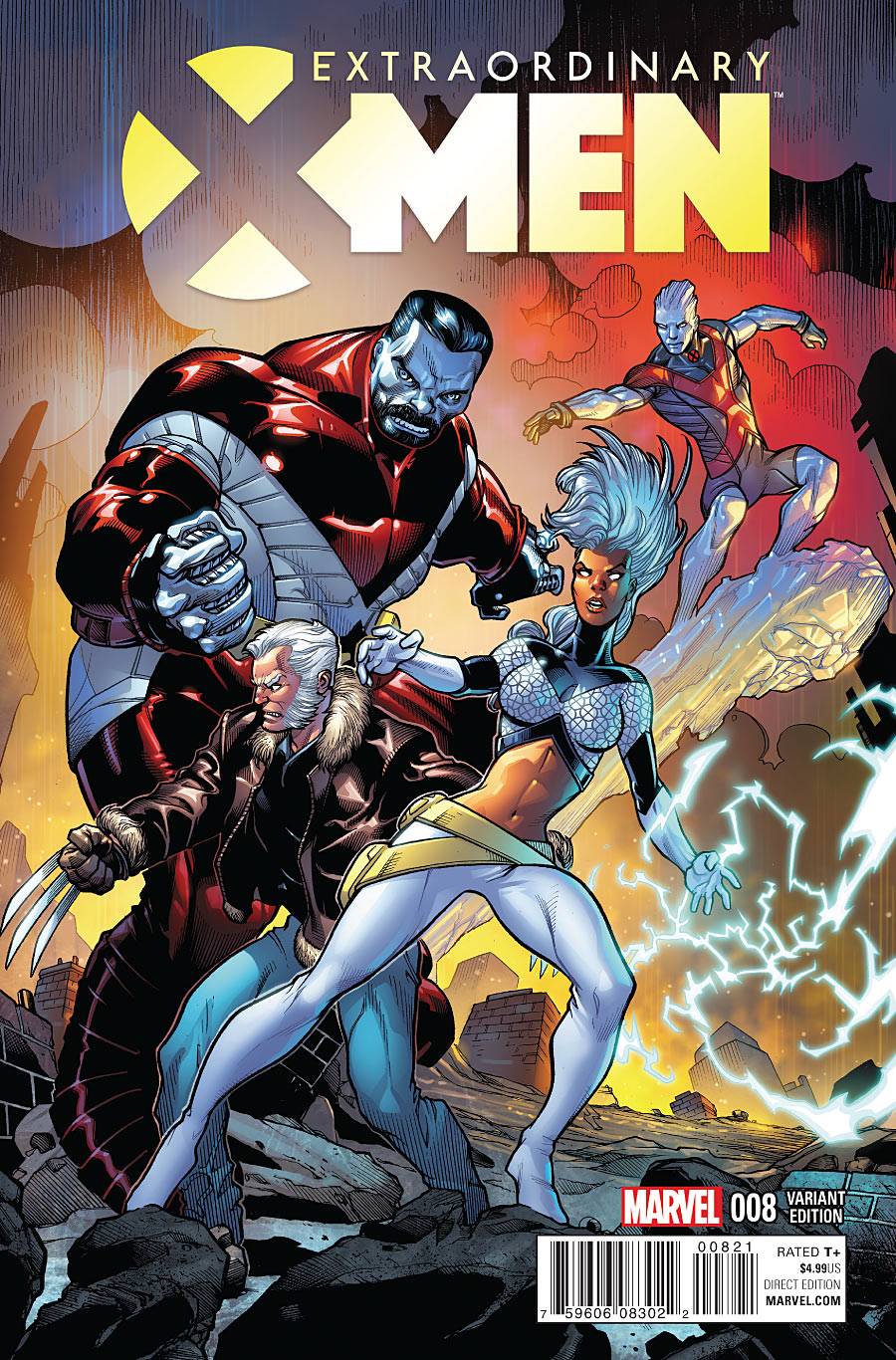 Extraordinary X-Men #8 1 for 15 Incentive Larry Strohman