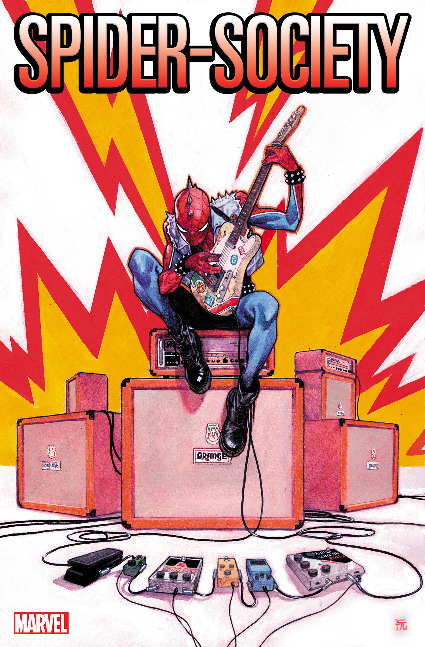 Spider-Society #4 Dike Ruan Spider-Punk Variant