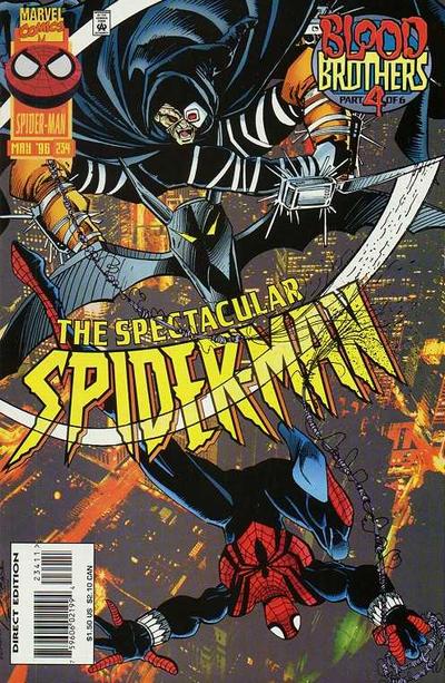 The Spectacular Spider-Man #234 [Direct Edition]-Fine (5.5 – 7)