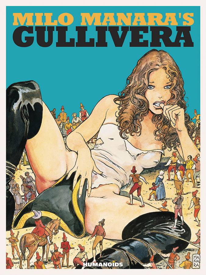 Milo Manaras Gullivera Deluxe Hardcover (Mature)
