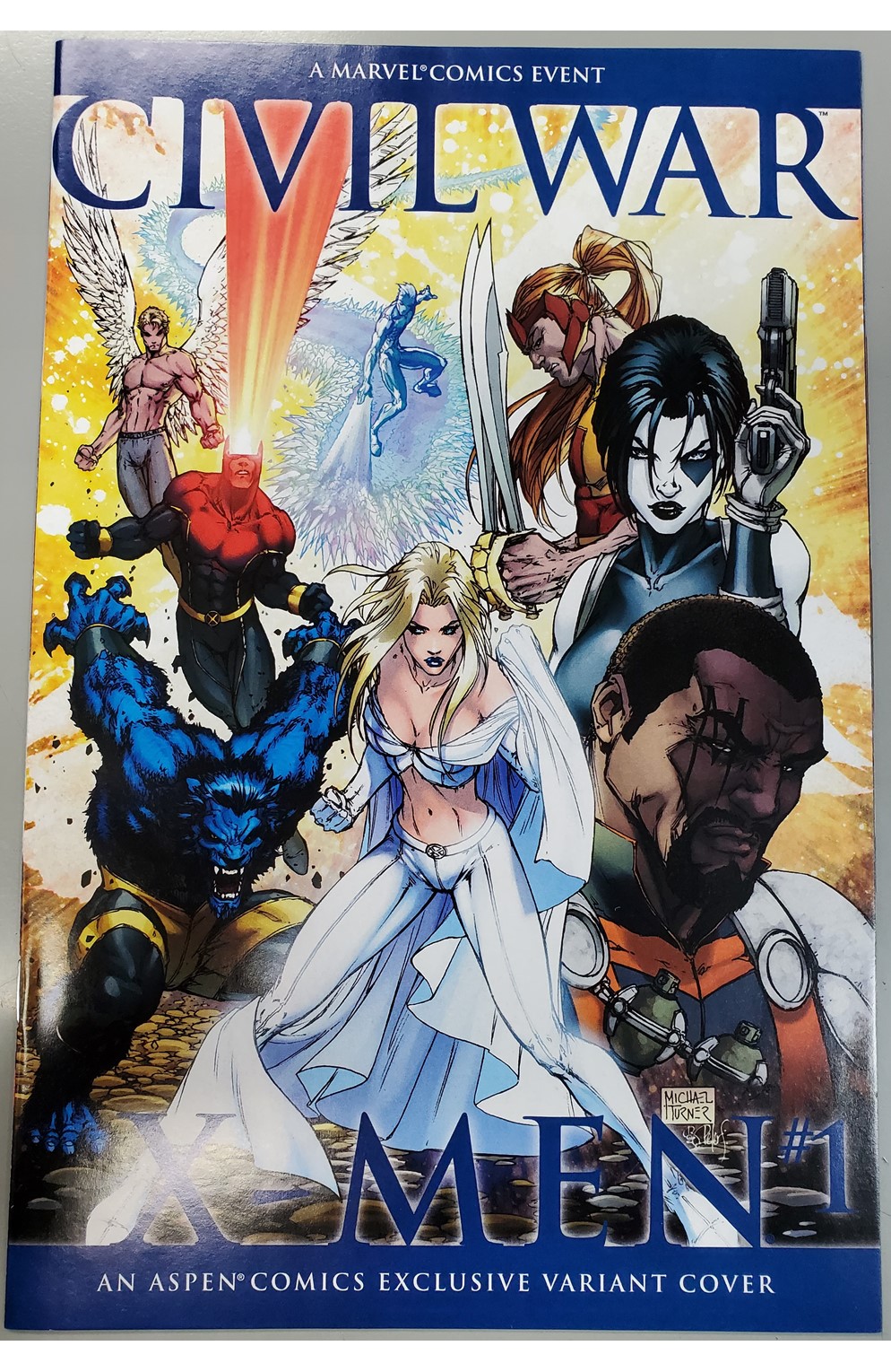 Civil War X-Men #1 (Marvel 2006) Aspen Exclusive Variant 