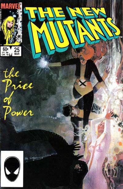 The New Mutants #25 [Direct]-Very Fine (7.5 – 9)